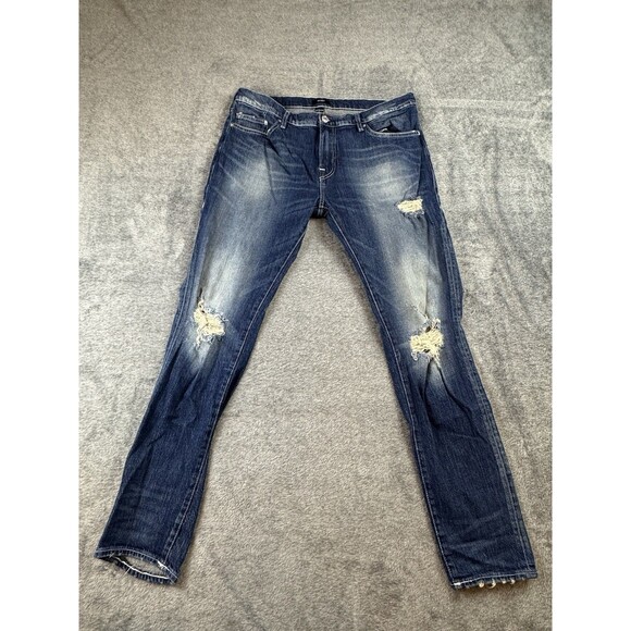 True Religion Other - True Religion Skinny Jeans Mens Size 38x30 Blue Denim Casual Distressed
